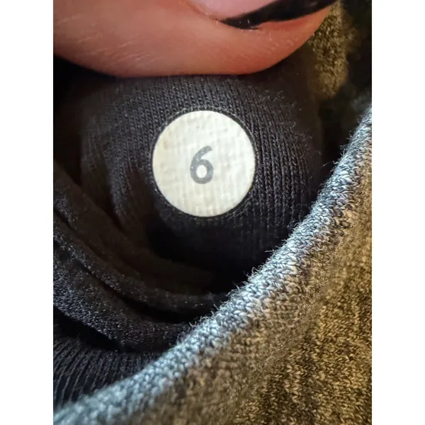 Lululemon‎ Jacket Women 6 Gray Thats A Wrap Heathered Snow Slub Cardigan Jacket - Image 13