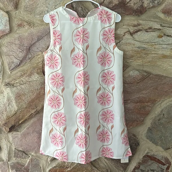 Commense Romantic Print Sleeveless Short Dress size s - Image 2