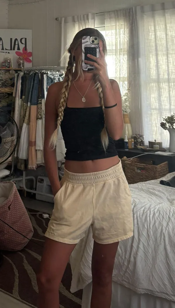 Yellow Calvin Shorts - Image 2