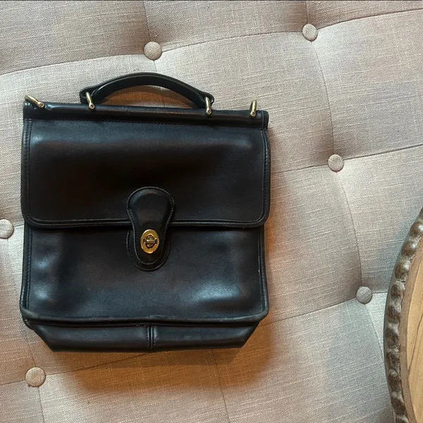 Coach Vintage Willis Bag in Black Style No. HNC 9927 - Image 2
