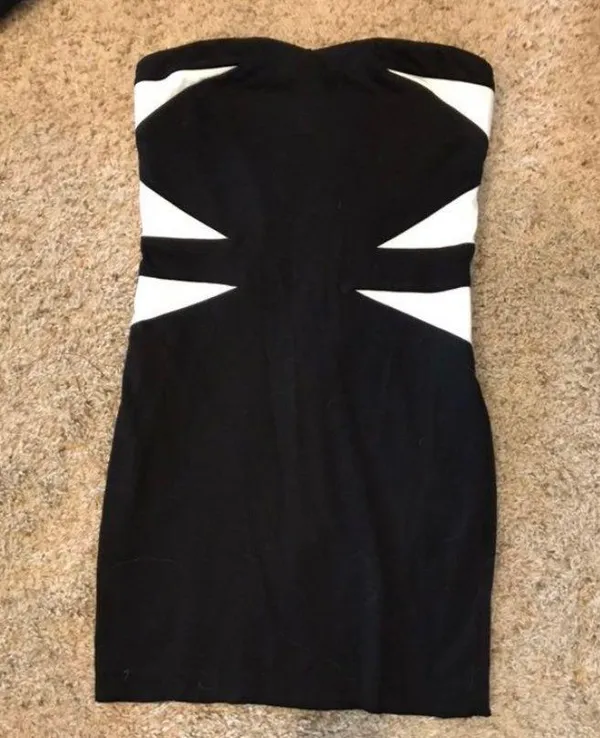 Forever 21 Strapless Mini Dress - Image 5