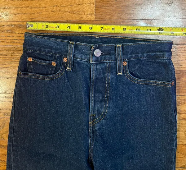 Levi’s Wedgie Dark Wash Jeans - Image 2