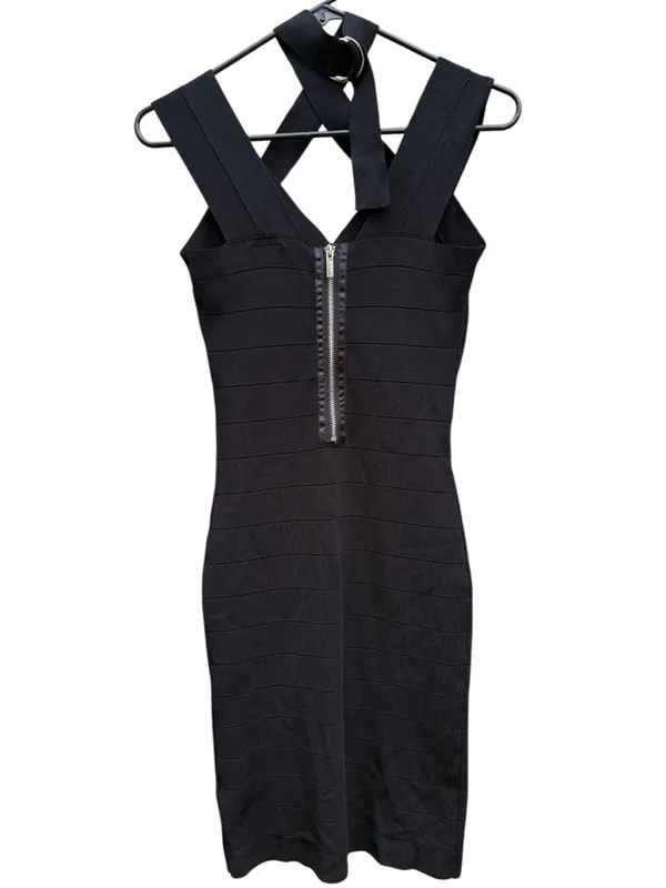NWT Karen Millen BodyCon Bandage Dress Black Size 2 - Image 7