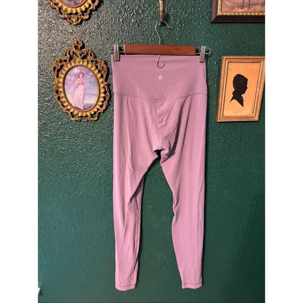 Lululemon Align Leggings Size 6 Purple 28 Inch - Image 2
