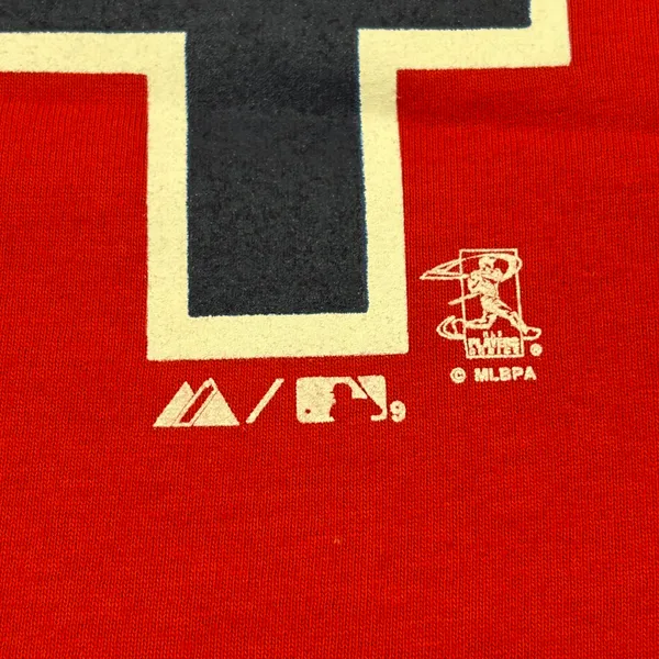Majestic Vintage Boston Red Sox Jason Bay 44 MLB Baseball Red Jersey Shirt adult size M - Image 3