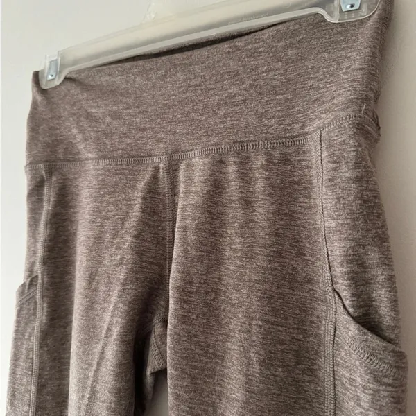 Aerie Chill Play Move‎ Beige Pocket Active Leggings - Image 2