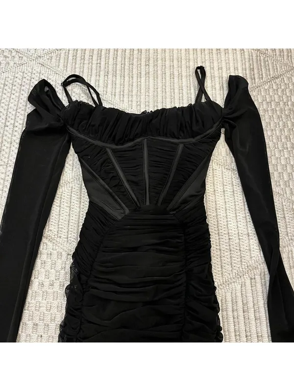 House of CB Freyja Corset Midi Dress - Image 5