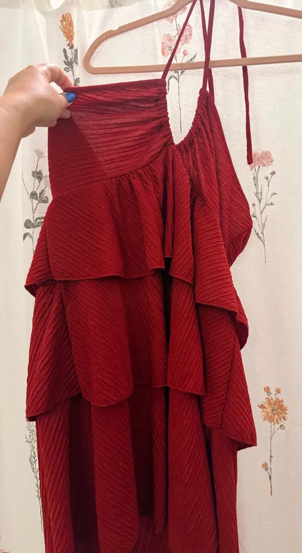 SHIEN Halter Dress Red Size XL - Image 2