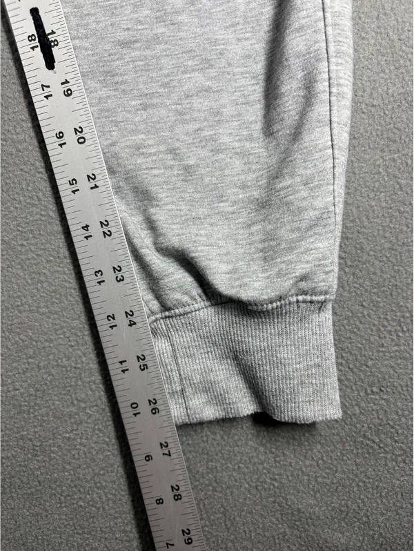 Jogger Sweatpants Women’s Gray Heather Drawstring Lounge Athletic Pants Size S/M - Image 3