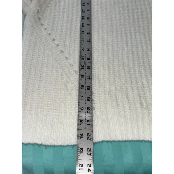 Sugarlips Womens Sz M Chunky Knit Puff Sleeve Sweater EUC - Image 15