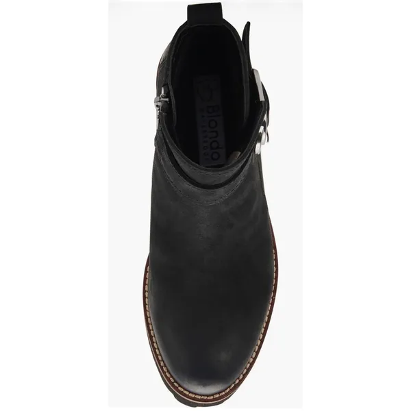 Blondo Dagger Waterproof Black Nubuck Lug Sole Ankle Boots Women’s 6.5 NWT - Image 5