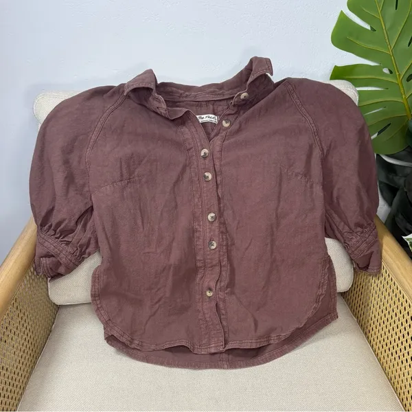 We The Free Ellie Button Down Size XS - Image 3