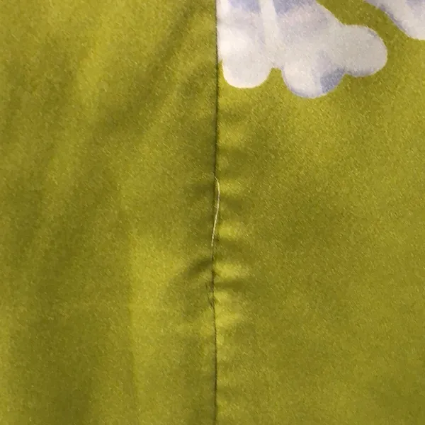 LOFT Floral Long Sleeve Green Midi Dress - Image 6