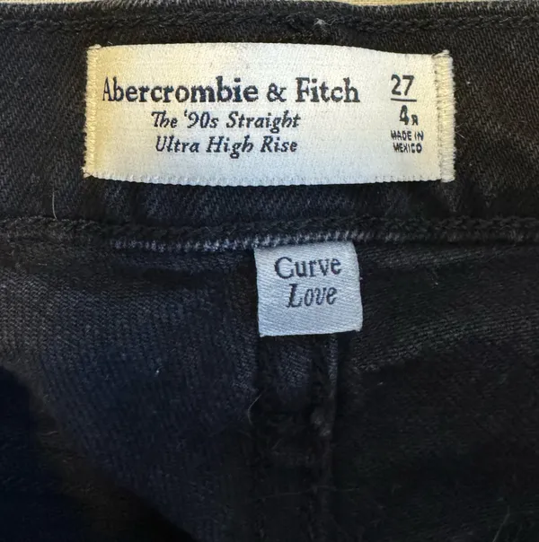 Abercrombie 90s Straight Ultra High-Rise Curve Love - Image 5