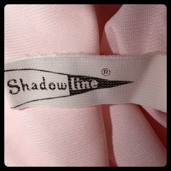 Shadowline Pajama Set Womens S Pink Lace Floral Button Front Loungewear - Image 9