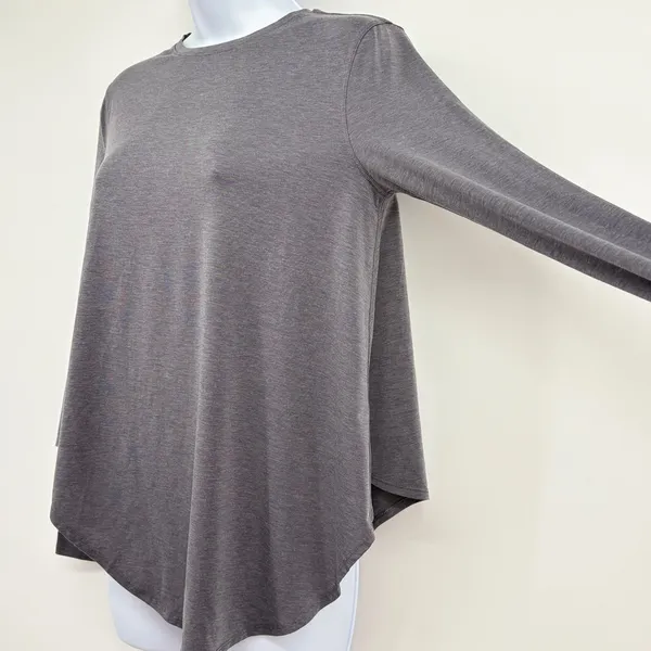 Lululemon Lifted Balance Asymmetrical Hem Long‎ Sleeve Top Women 2 Activewear - Image 6