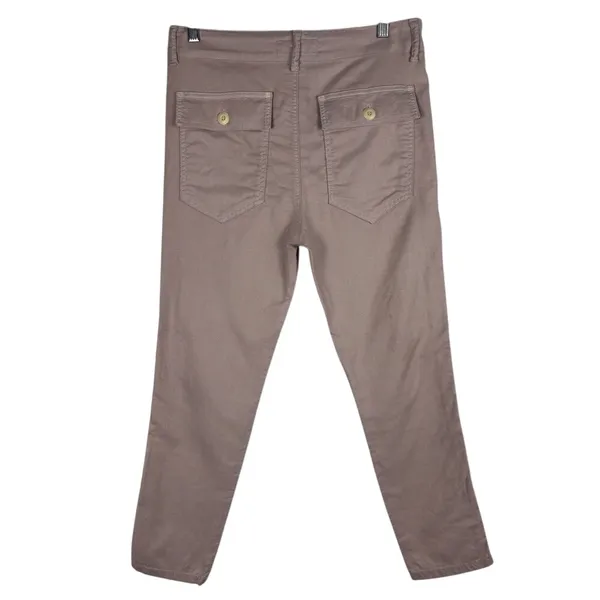 The‎ GREAT. Slouch Army Pant 25 Blush Pink Ankle High Rise Button Fly Pants - Image 7