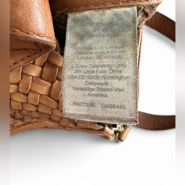 Madewell The Small Transport Crossbody: Woven Leather Edition - Image 6