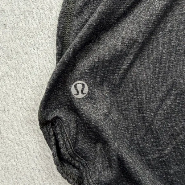 Lululemon Racerback Tank Top Women’s Gray Athletic Yoga Workout Best Fit Medium - Image 3