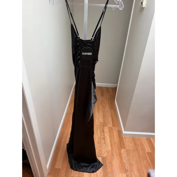 Babyboo Helen Maxi Dress Black NEW NWT Size Small - Image 5