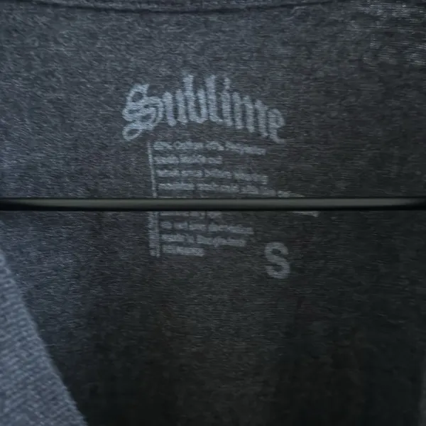 Sublime Sun Graphic T-Shirt Band Tee Gray Small - Image 4