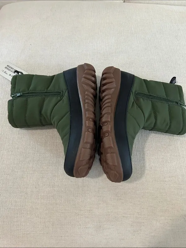 BOGS Cedar Quilt Waterproof boots, Cargo Green, Size 7, NWT no box - Image 6