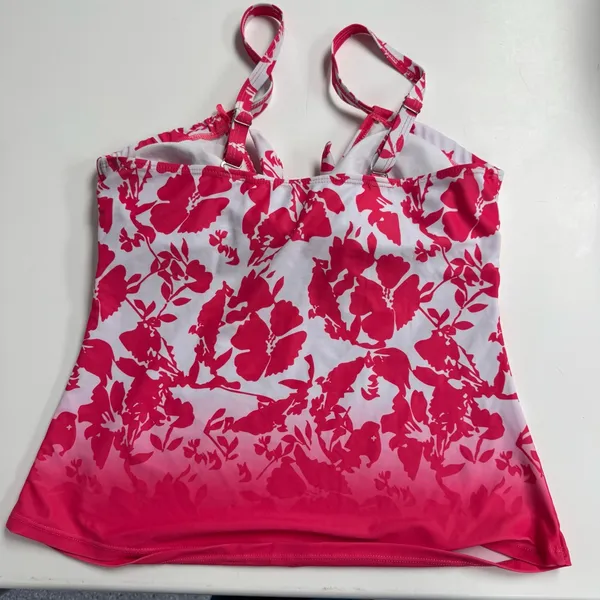 Floral tankini top Size 14 - Image 3