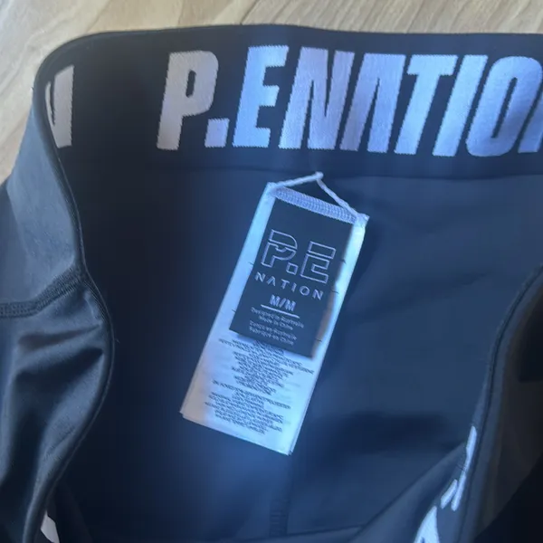 P.E NATION BIKER SHORTS Black Size M - Image 2