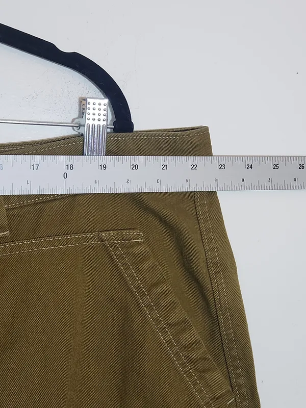 Old Navy Olive Green Utility Cargo Mini Skirt Size 22 - Image 5