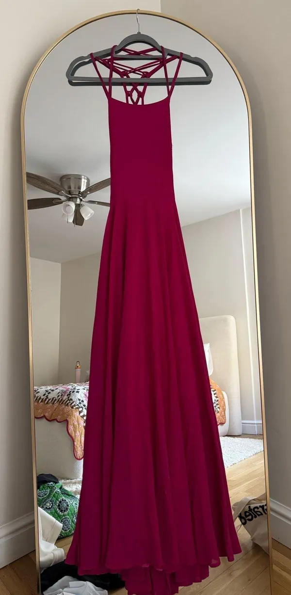 Lulus Pink Maxi Dress - Image 3