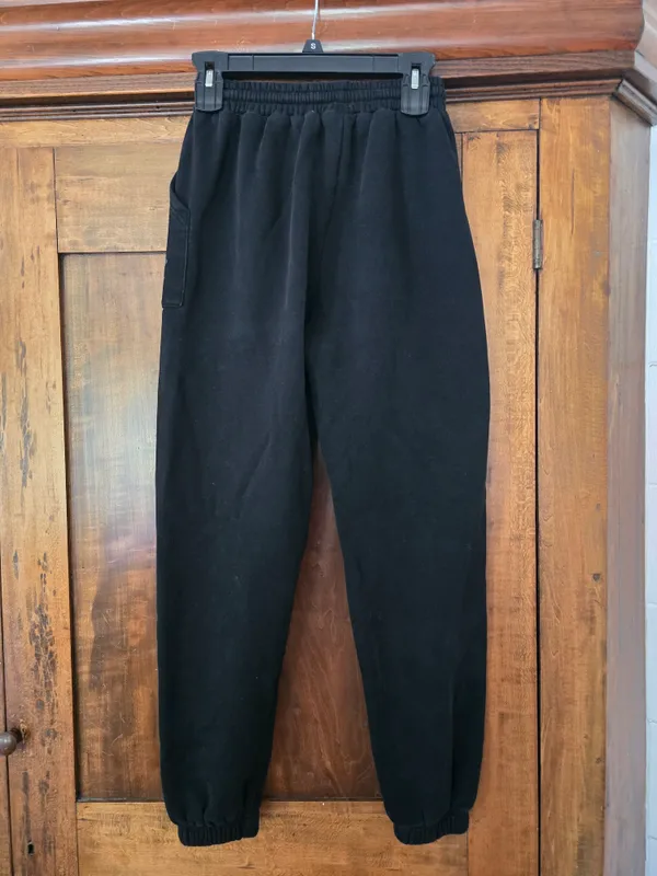 O White Fox Boutique Black Women's Jogger Pants Xs - Image 5