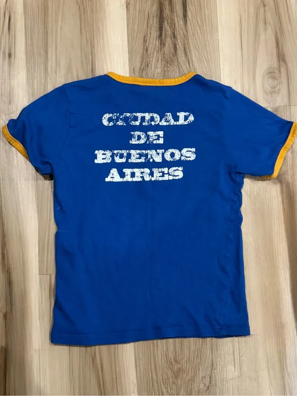 Urban Outfitters Argentina Baby Ringer Tee Shirt Women’s Large - Image 5