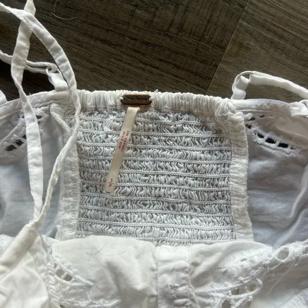 Free People Sweet Sammi Eyelet Top - Image 4