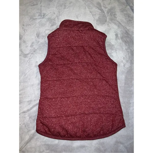 Outerwear Puffer Vest Snap Button & Zip Medium CAMPING HIKING FISHING - Image 2