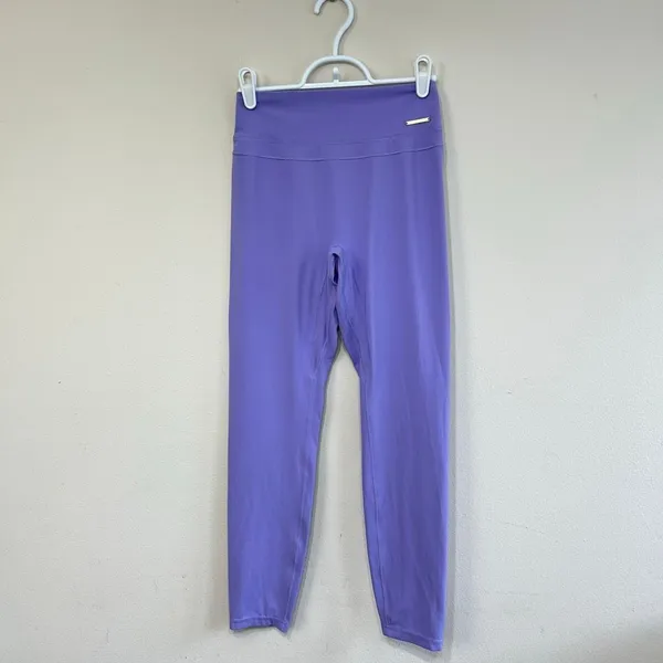 Gymshark Whitney Simmons Wildflower Purple Leggings Medium High Rise - Image 2