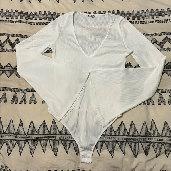 Free People Charlie Bell Sleeve Bodysuit - Image 4