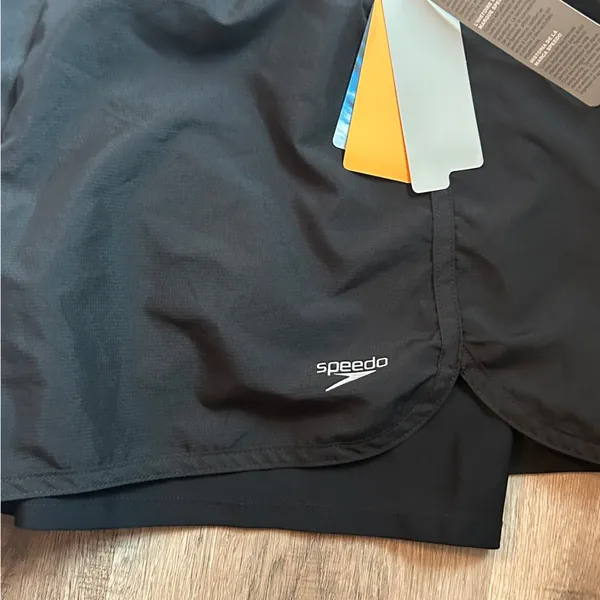 Speedo Gym2Pool Built in Compression Run Swim SHORTS Size 14 - Image 5