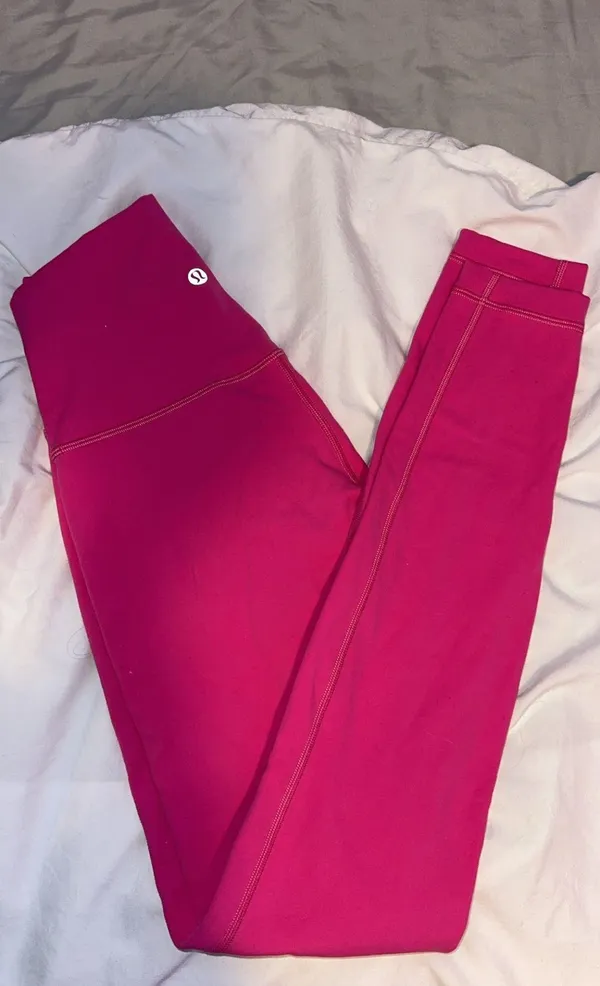 Lululemon Sonic pink align leggings - Image 3