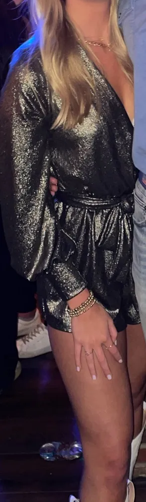 12th Tribe metallic romper  - Image 2