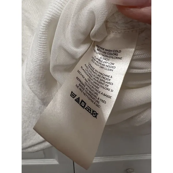 Free People XL White Boulevard Tie Tank - Image 6