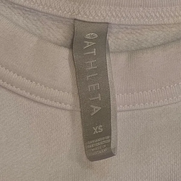 Athleta White Sweatshirt‎ - Image 3