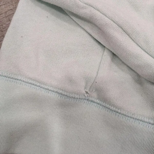 Victoria's Secret PINK Light Blue Zip Up Hoodie Size Large - Image 8