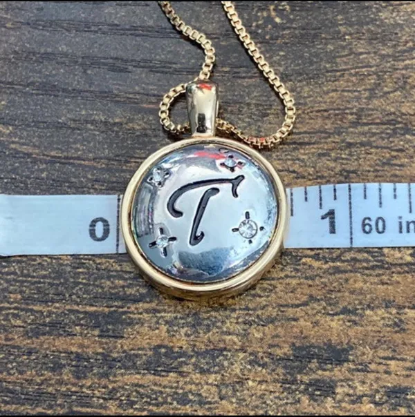 Layered Initial Necklace - Image 4