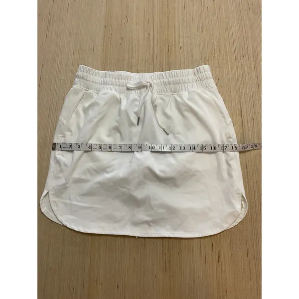 Jones & Co White Athletic Skort Pockets Small New No Tag - Image 7