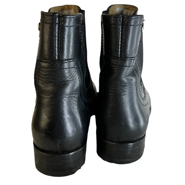 Frye‎ Black Leather Booties - Image 3