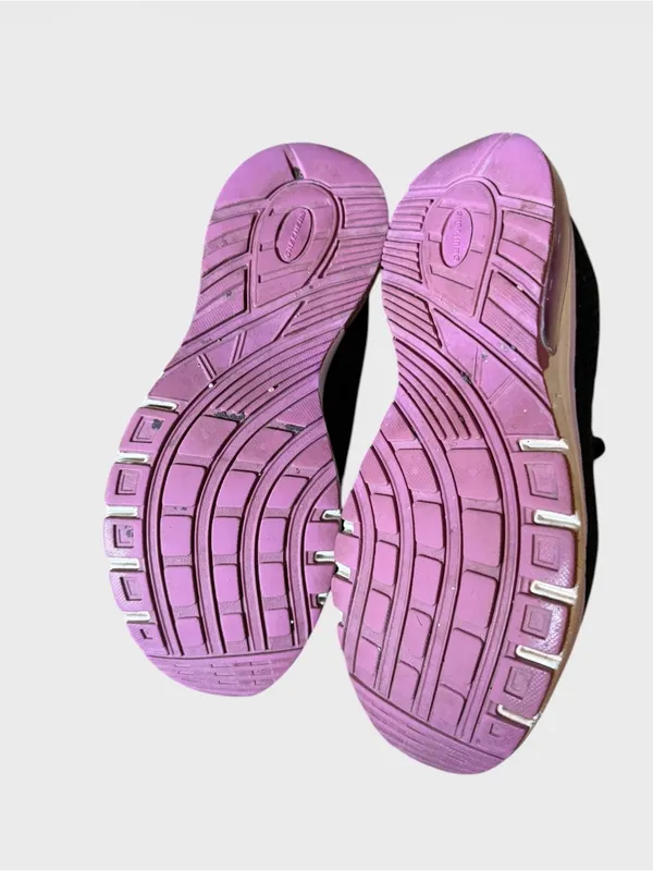 Skechers Women's Black & Pink Air-Cushion Walking Shoes Size 7.5 - Image 7