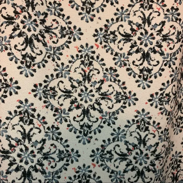 Maurices Boho Floral Pattern V-Neck Tank Top Blouse Size Medium Color Block - Image 8