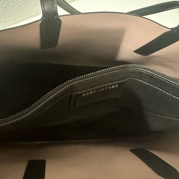 Marc Jacobs The Protege Black Leather Large Tote Laptop Bag - Image 8