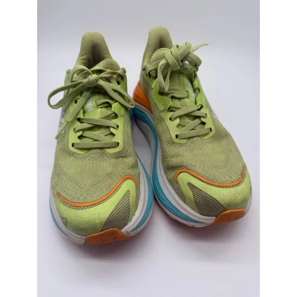 Hoka Skyward X Lettuce Cloudless Running Shoes Womens 7 Lime Green Orange - Image 4