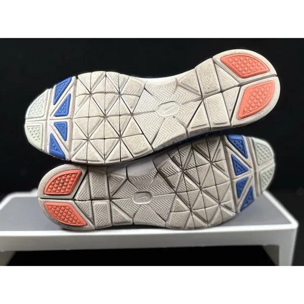 Nike Free‎ Run 5.0 Black/Blue Fabric Lace Up Running Shoe Women's - Image 8